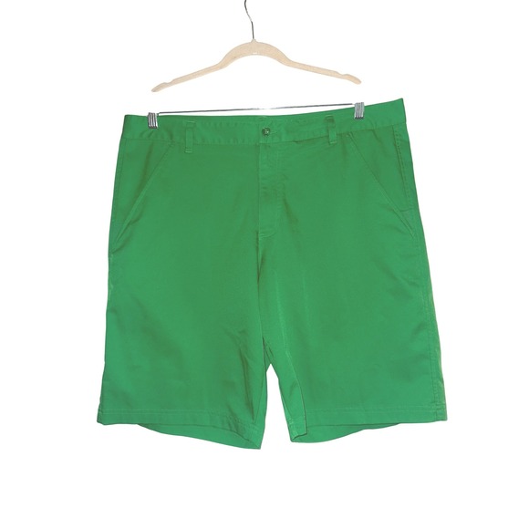 Fila Sport Men's Sz 38 Green Golf Shorts Flat Front Pockets Lightweight Casual - Picture 1 of 10
